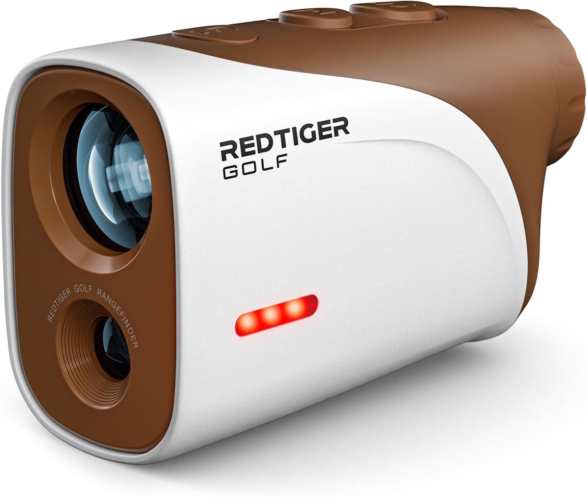 RedTiger Golf Afstandsmeter Golfvue Bruin - Afstandsmeter Golf - Laser afstandsmeter Golf