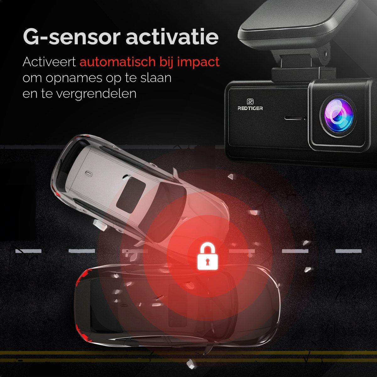 RedTiger F8 5GHz Wifi Touchscreen 4K GPS