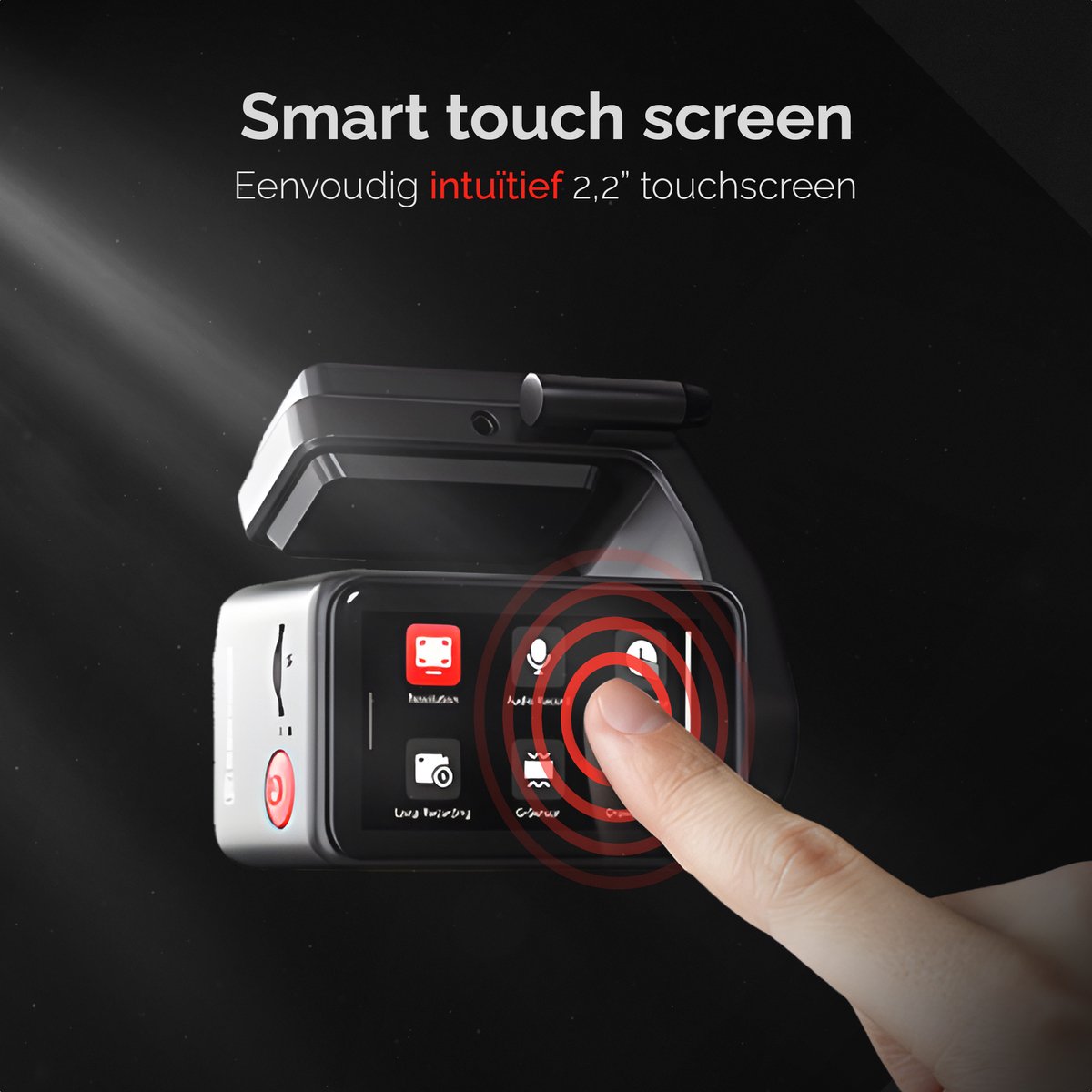 Redtiger F4 4K Dashcam, 5G Wifi met GPS