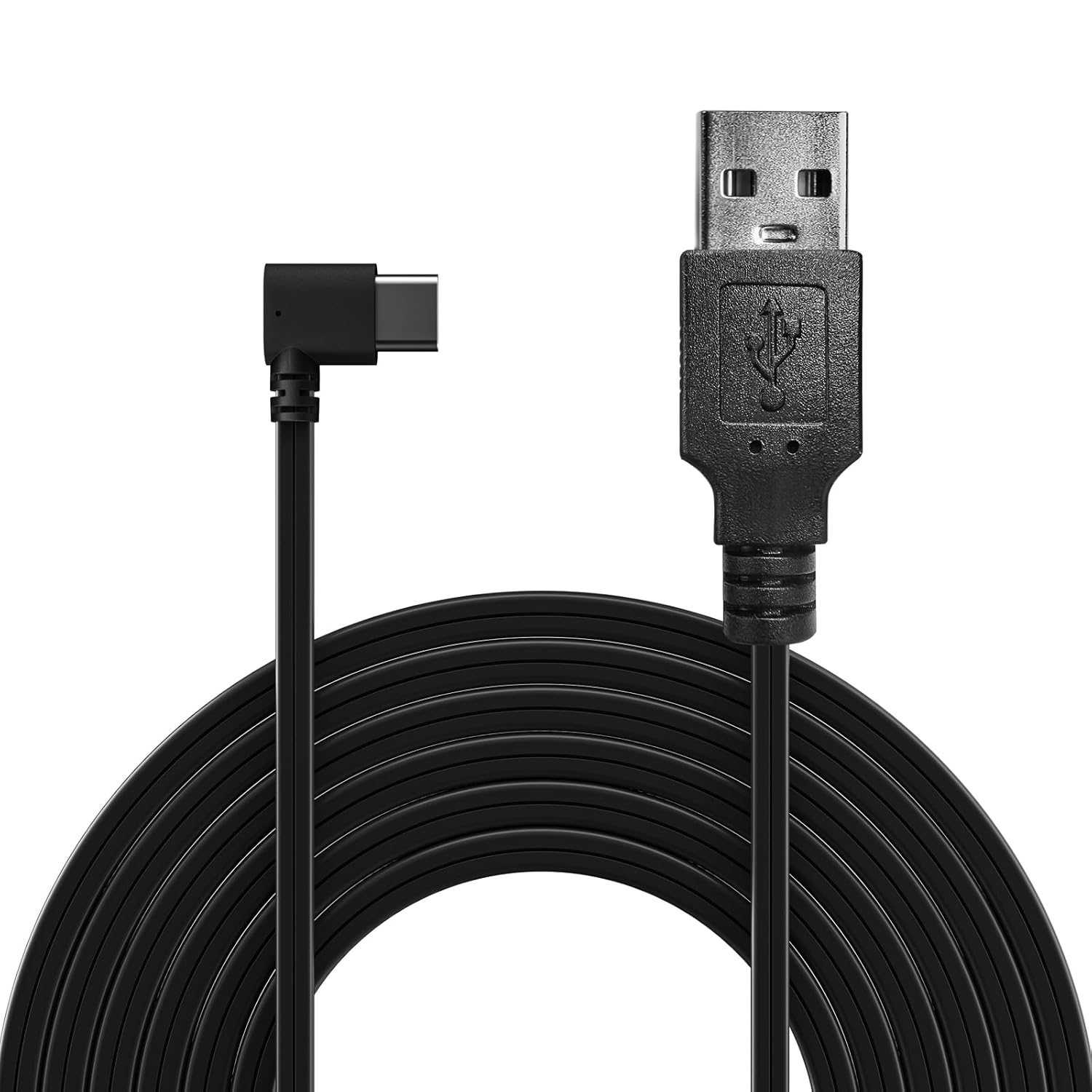 RedTiger 3,5 m USB Type-C Voedingskabel voor Dashcam – Alleen Voeding, Geen Gegevensoverdracht