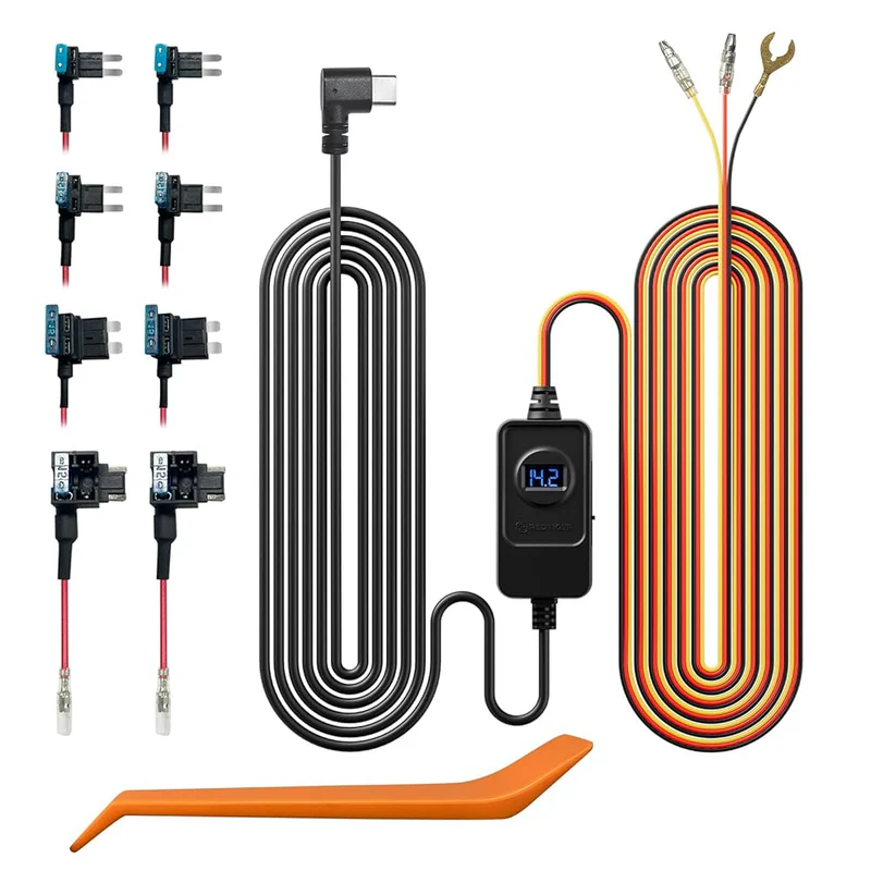 RedTiger Hardware Kit Multisize - Hardware Kit Dashcam voor auto - Parkeerbewaking -